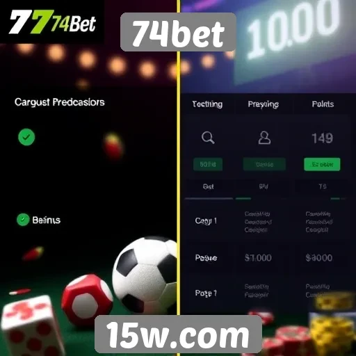 Comparativo entre jogos de cassino e apostas esportivas na 74bet