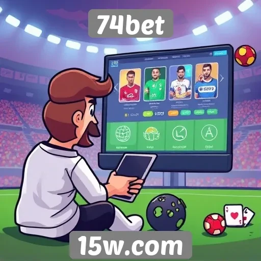 Experiência do usuário no site 74bet